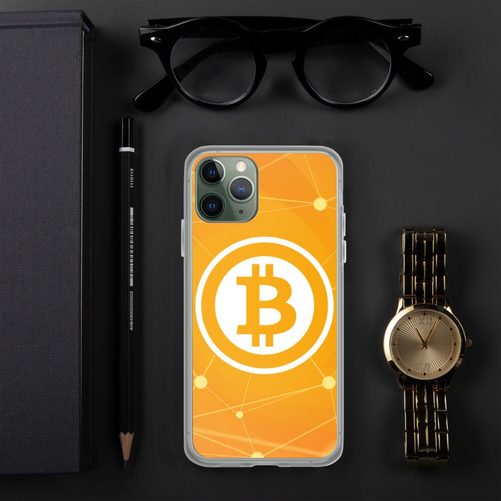 Bitcoin iPhone Case | Crypto | Cryptocurrency | Blockchain Gift - Etsy