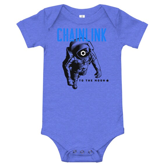 Chainlink Baby Short Sleeve One Piece to the Moon Onesies