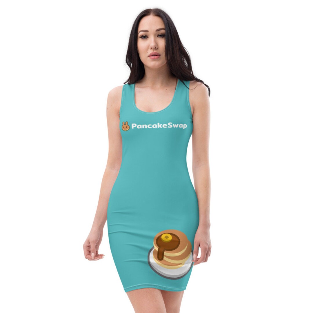 Pancake Swap CAKE Crypto Sublimation Cut & Sew Robe - Etsy France