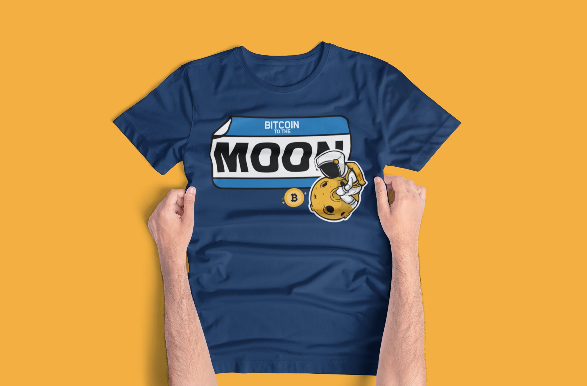 Bitcoin Moon Shirt | | Bitcoin Gifts | Cryptocurrency | Crypto Tee |  Technology Shirt | S M L XL - Unisex - Etsy