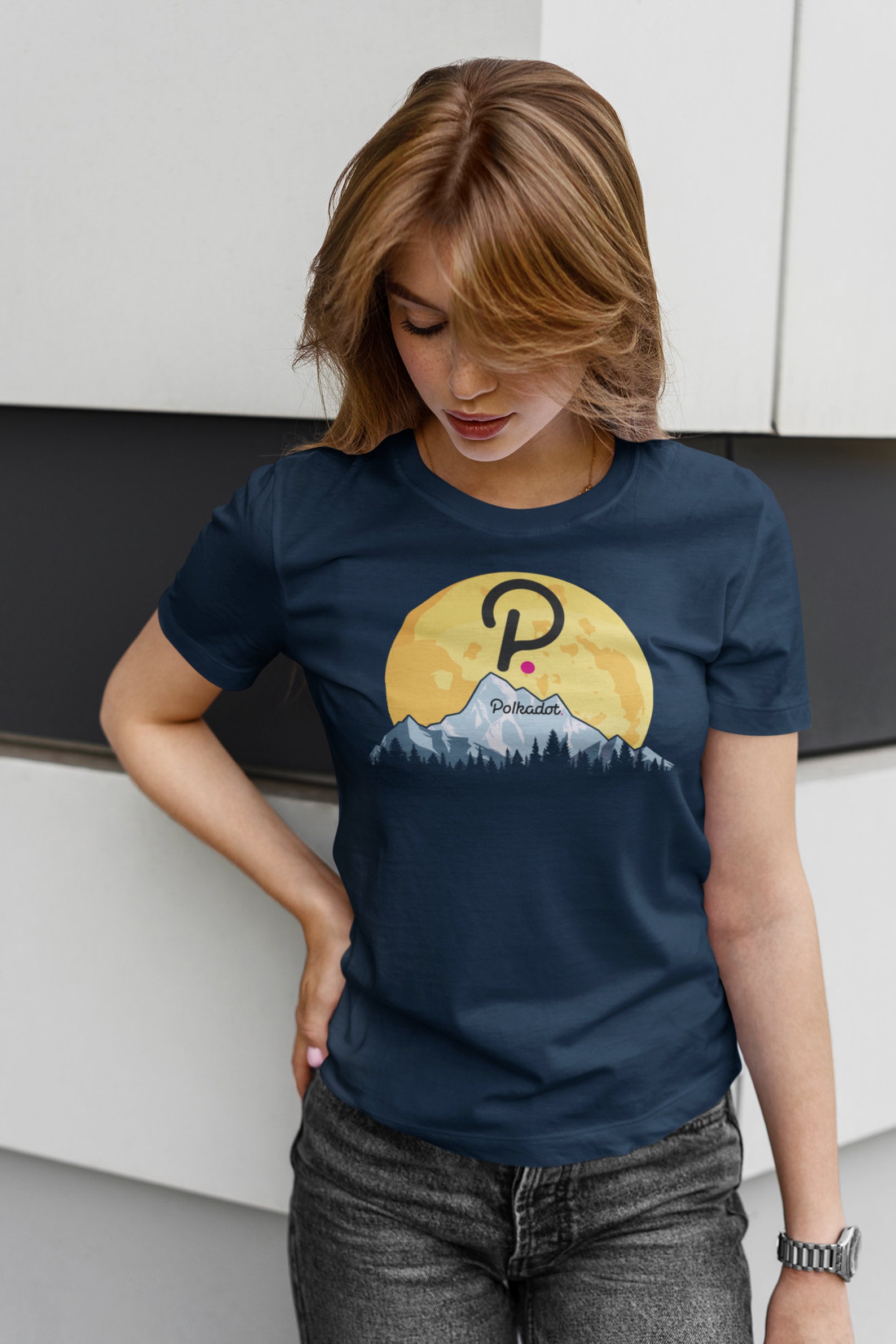 Polkadot DOT Giant Moon Shirt Polkadot Crypto T Shirt DOT ...