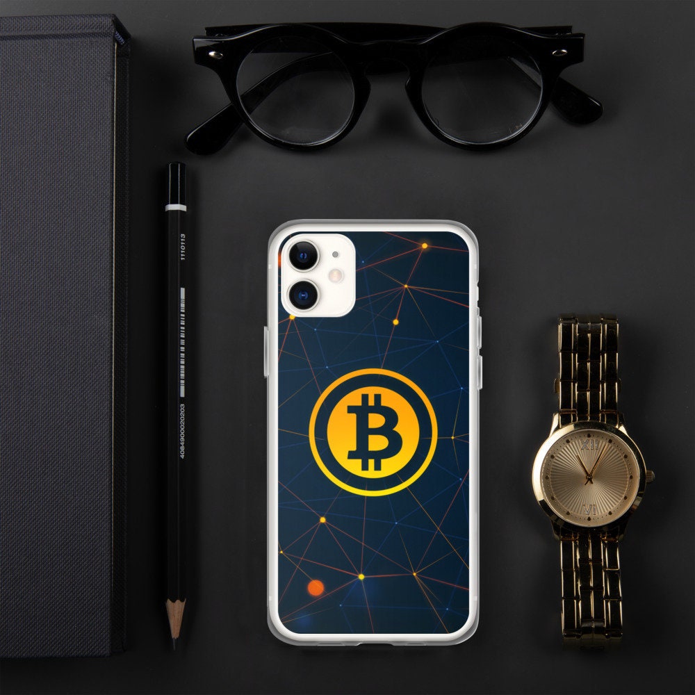 Bitcoin iPhone Case | Crypto | Cryptocurrency | Blockchain Gift - Etsy
