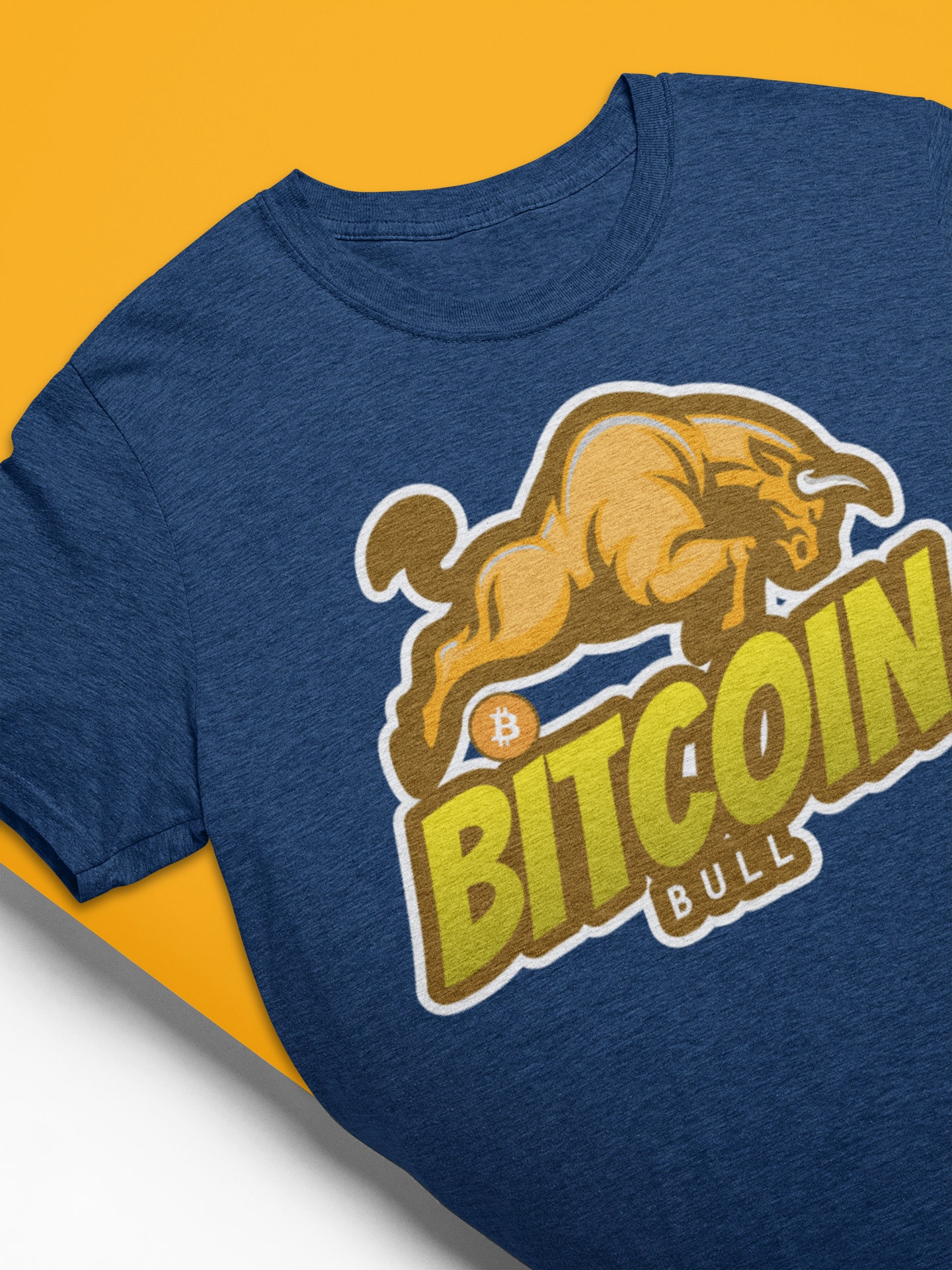 Bitcoin Bull Logo Shirt | Crypto Tee | Cryptocurrency T-shirt | Blockchain  | Unisex Short Sleeve - Etsy