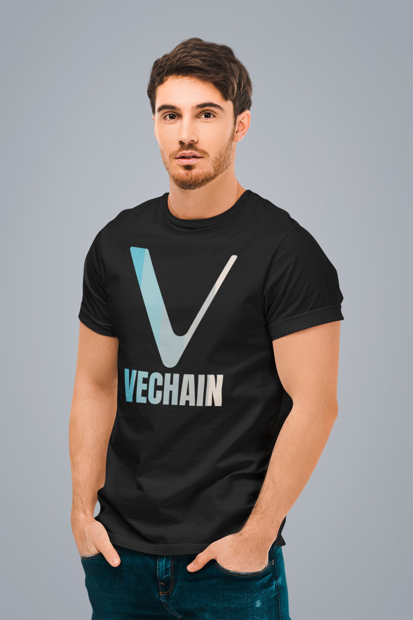 vechain Pastel Shirt | vechain Vet Crypto Tee | Cryptocurrency T-Shirt | HODL | vechain Gift