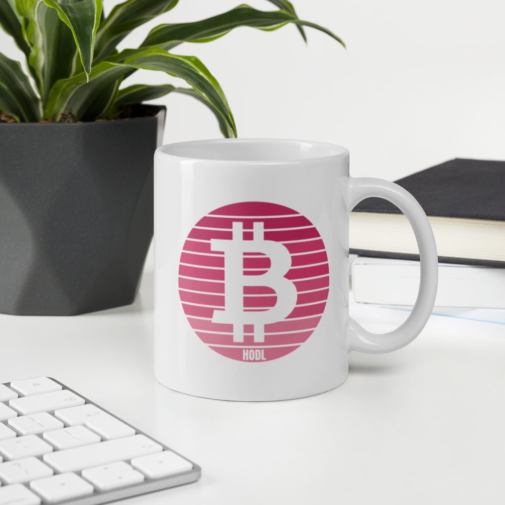 Cryptocurrency Trader Gift - Ceramic Cup (11oz) Bitcoin Coffee Mug