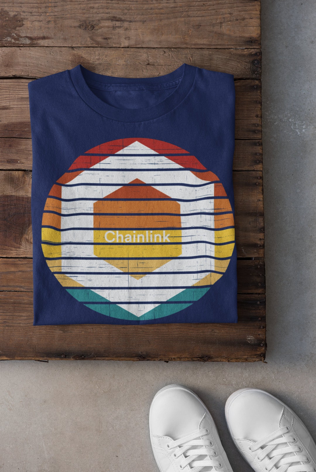 Techlinked Shirt Chainlink Sunset Shirt | Chainlink Crypto T Shirt | LINK Cryptocurrency ...