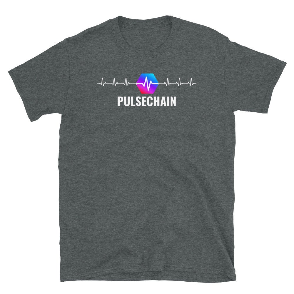 Pulsechain PLS Logo Crypto Shirt | Pulsechain Cryptocurrency Tshirt ...