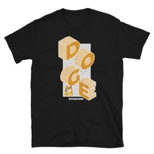Dogecoin Shirt | DOGE Gifts | Cryptocurrency | Crypto Tee | Technology Shirt | S M L XL - Unisex | Bitcoin