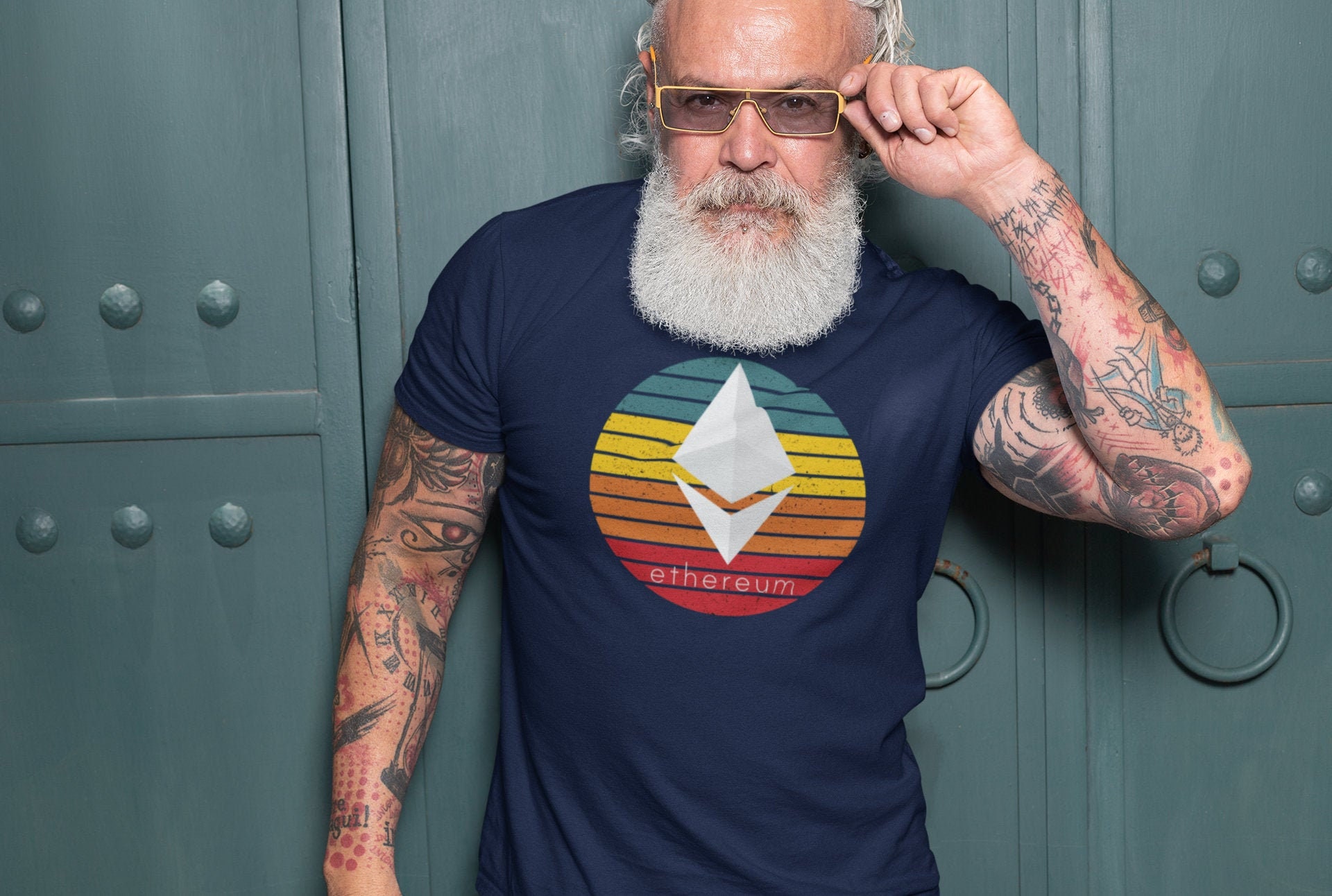 イーサリアム サンセット シャツ | 暗号通貨 T シャツ | ETH 暗号通貨 T シャツ - Etsy 日本