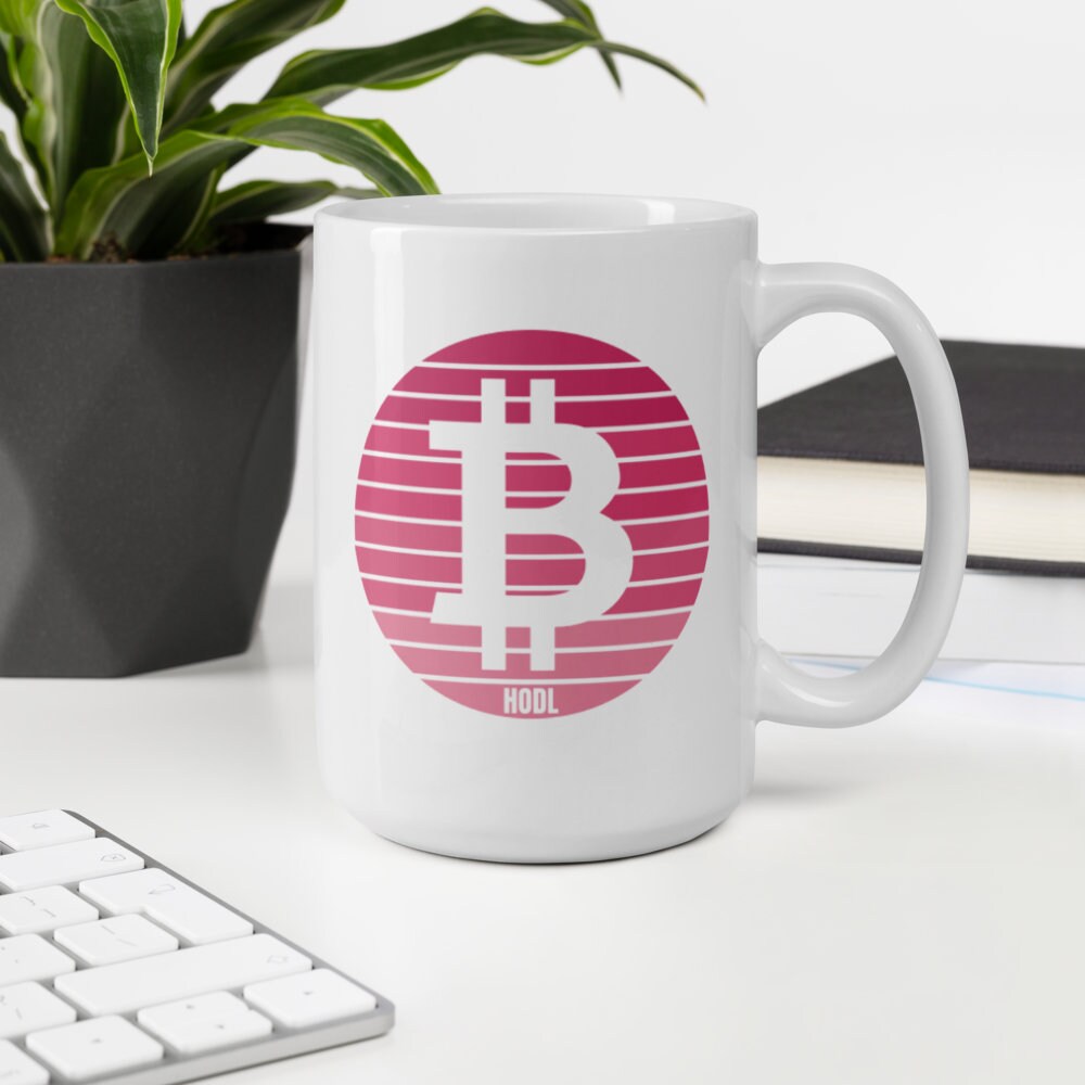 Love Bitcoin Coffee Mug Crypto Tea Cup BTC Cryptocurrency - Etsy