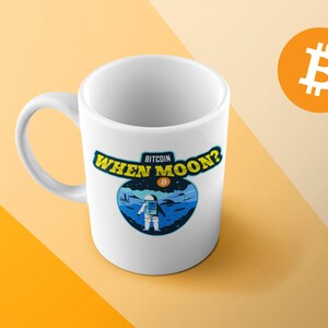 Bitcoin Coffee Mug | Bitcoin Gift | Cryptocurrency Tea