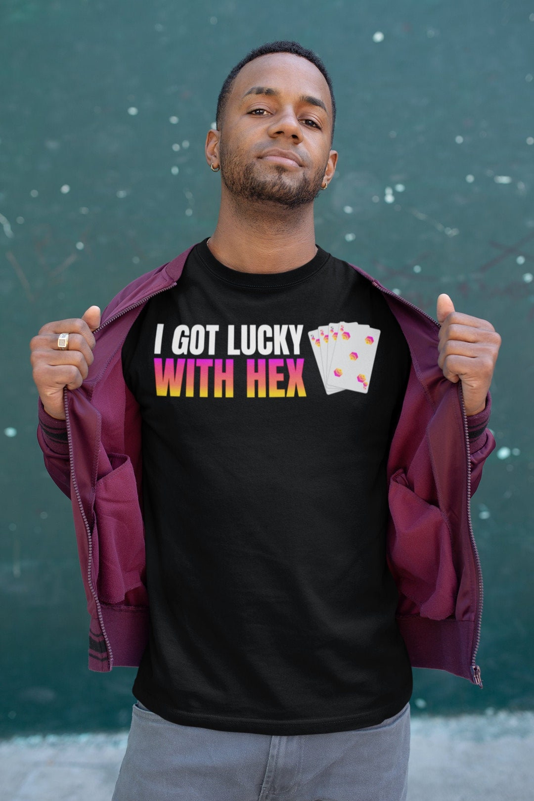 Hex Vegas | I Got Lucky With HEX | Crypto Hexican Cryptocurrency Stake 5555  - Etsy Ireland