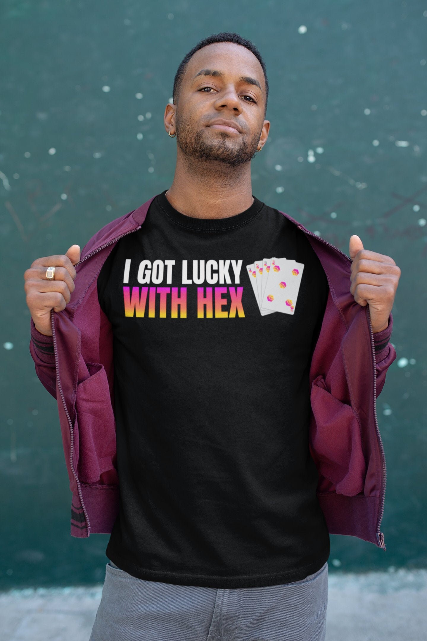 Hex Vegas | I Got Lucky With HEX | Crypto Hexican Cryptocurrency Stake 5555  - Etsy Ireland
