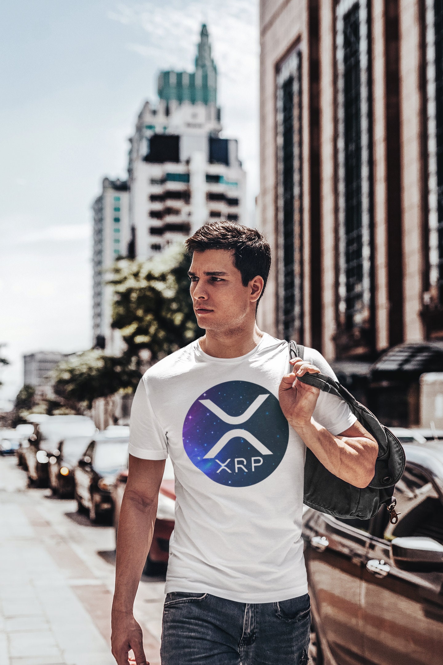 XRP Galaxy tShirt | Crypto-monnaie Tee | XRP Crypto T shirt | Chemise cadeau Ripple