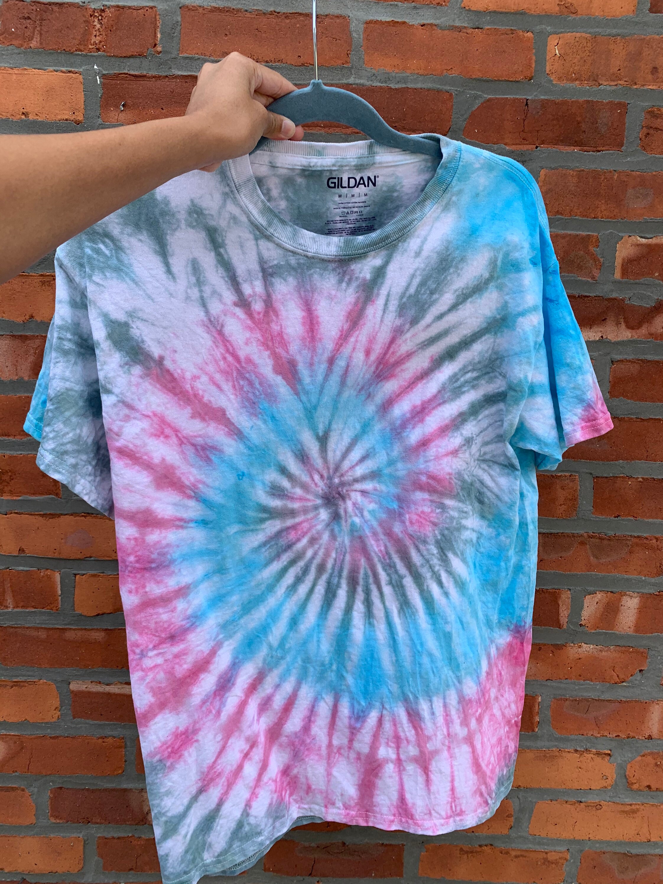 cropped tie dye t shirt