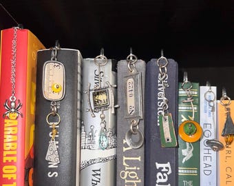 Funky metal bookmarks
