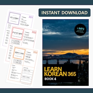 Learn Korean Book4 (PDF + MP3)