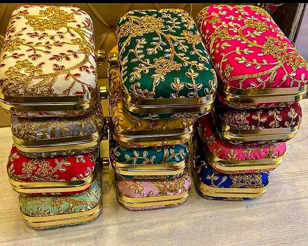 Wholesale Clutch Bags, Indian Wedding Gifts, Wedding Favor, Christmas