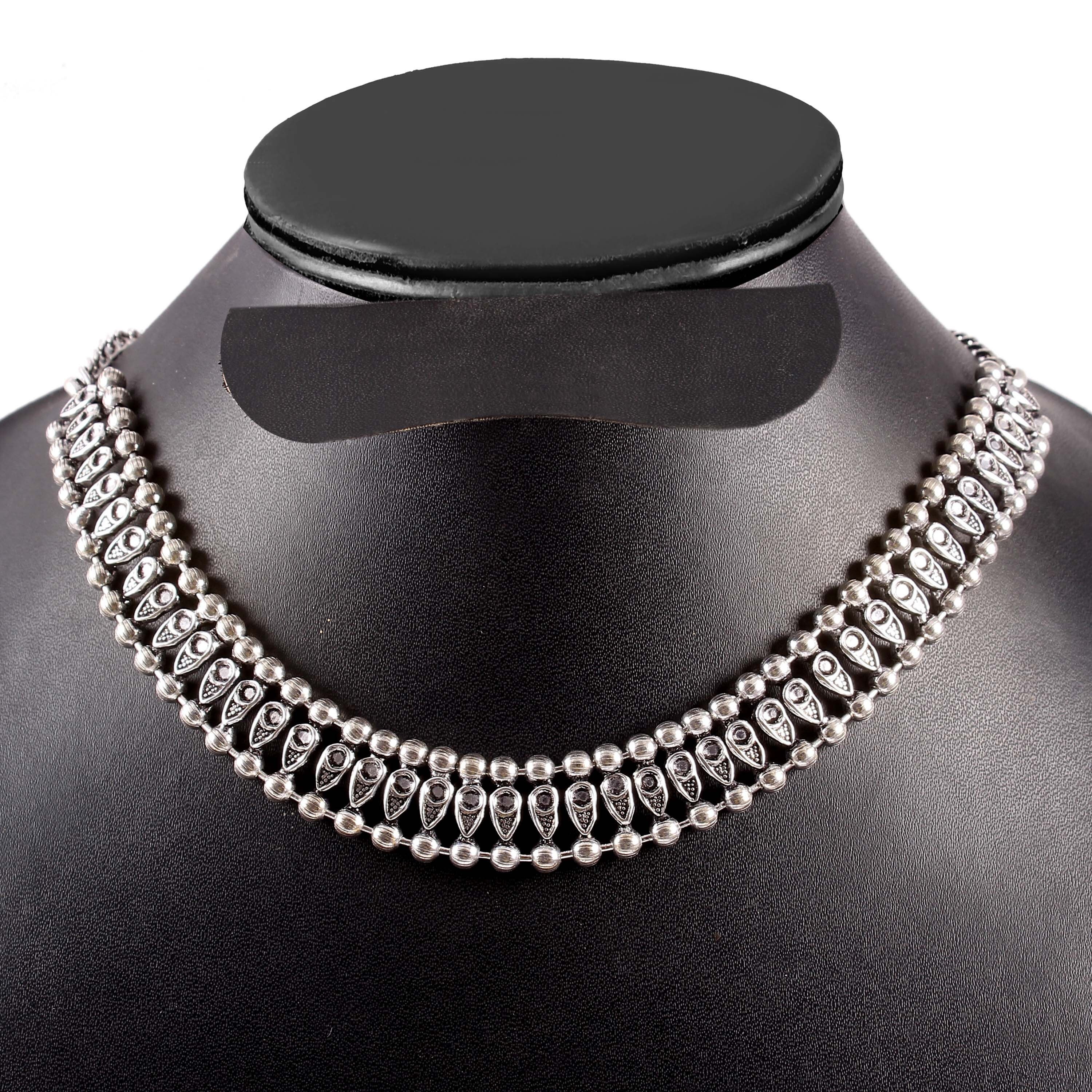 Silver plated choker Clearance