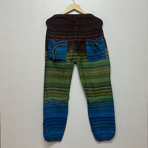 Cotton Harem Pants, Handmade Yoga Trousers, Alibaba Pants, Elastic Waist Pants, Baggy Pants, Hippie Festival Pants, Gift For Her