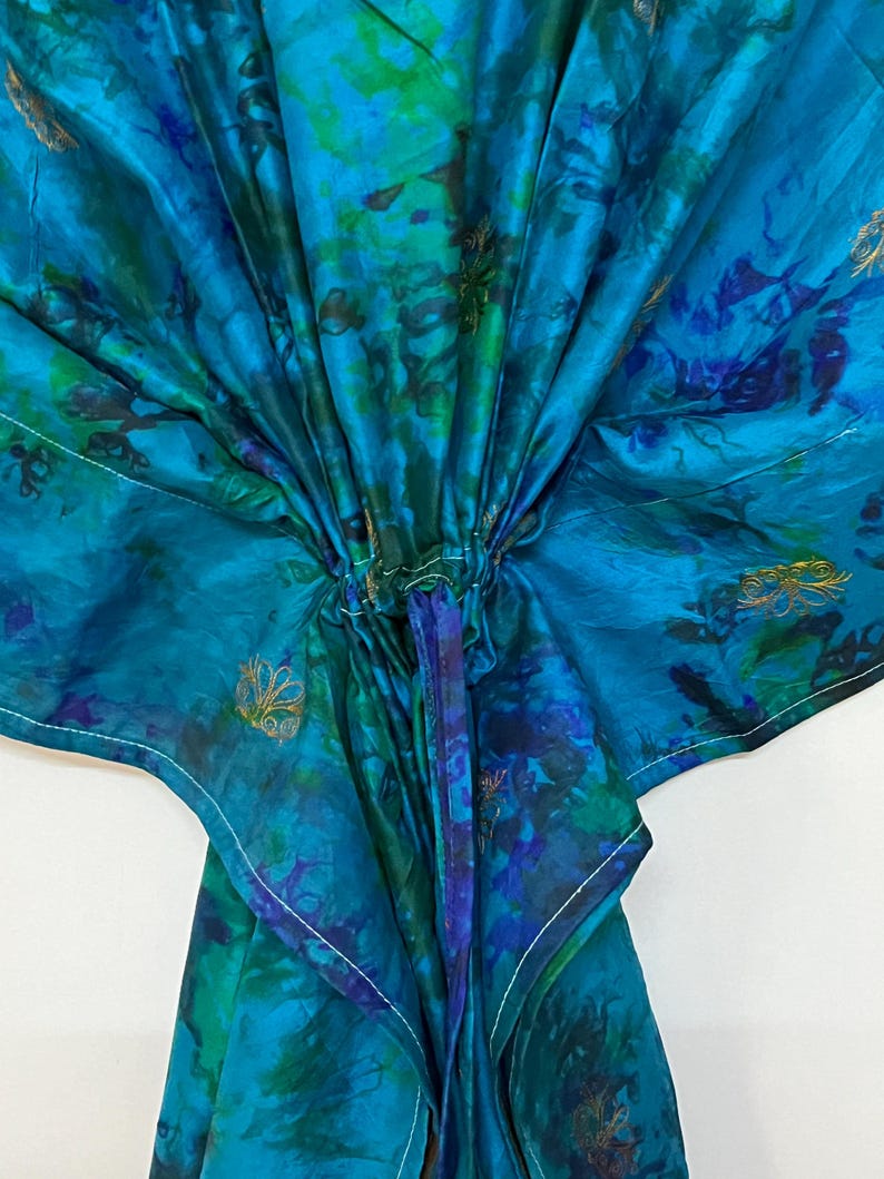 SSilk kaftan
beach cover up
maxi dress
plus size kaftan
Gift For Her
Resort Wear
Silk Tie Dye Kaftan
Long Kaftan
Vacation Dress
Tie Dye Kaftan
Hippie Dress
Kaftan For Women
Lounge Wear