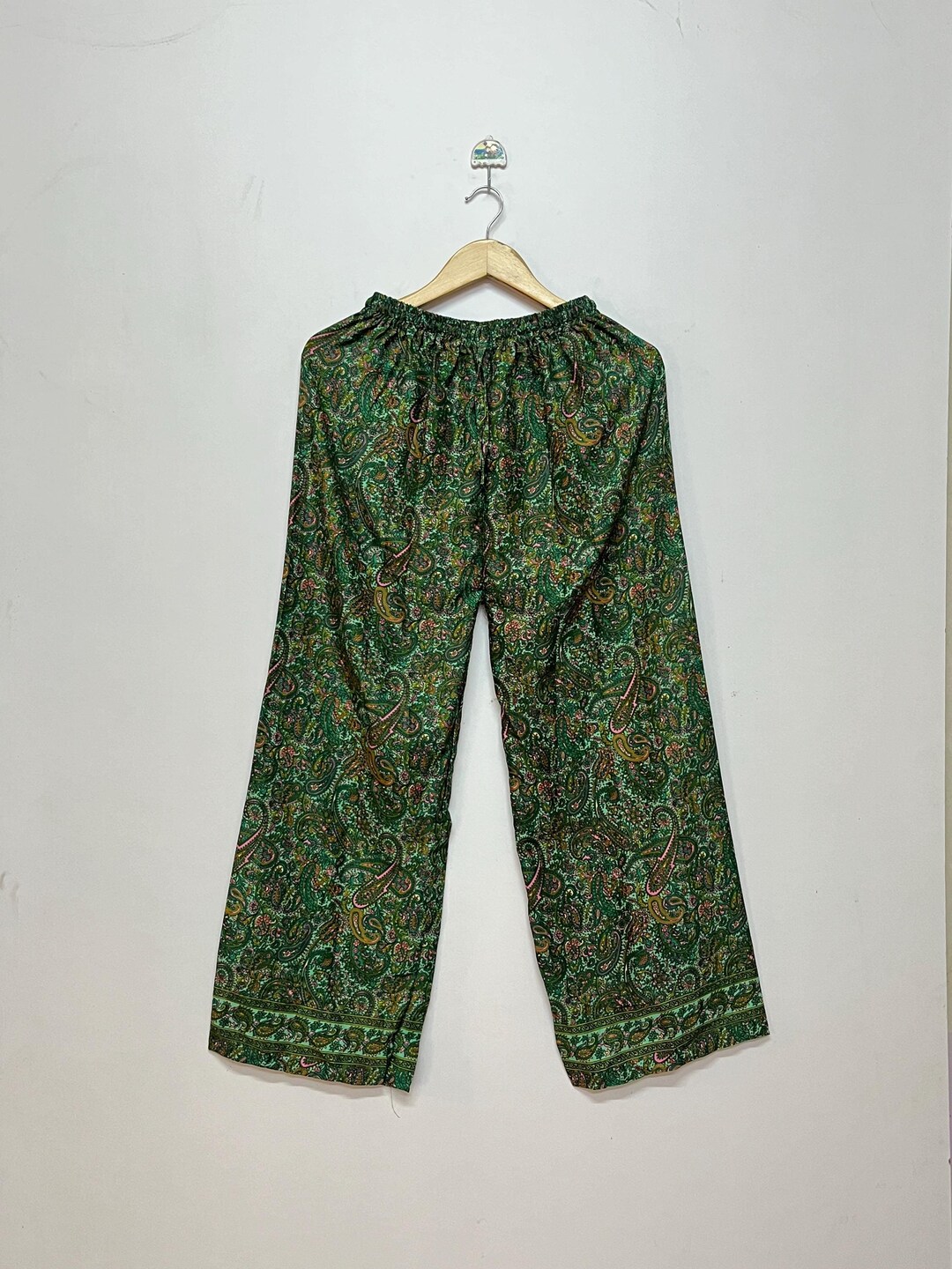 Annie Silk Palazzo Pant