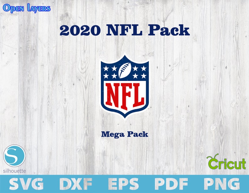 Download NFL Football Logo SVG Mega Pack NFL svg files for cricut ...