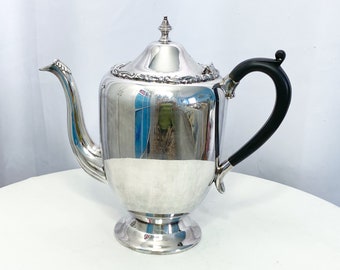 Vintage Birks Regency Silver Plated Pitcher Rustic Home