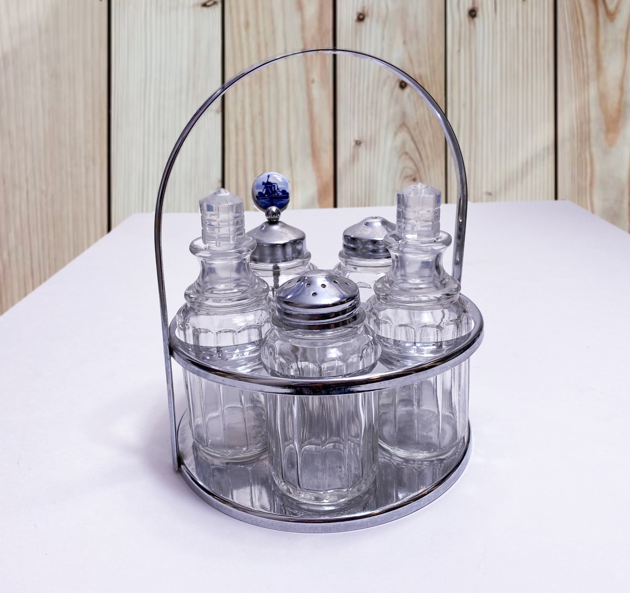 Antique Condiment Set - Etsy Canada