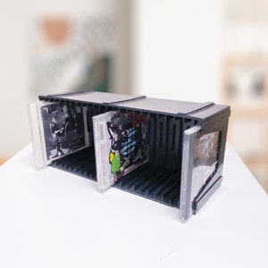 Vintage storage holder case 24 CD Holder shelf CD organizer