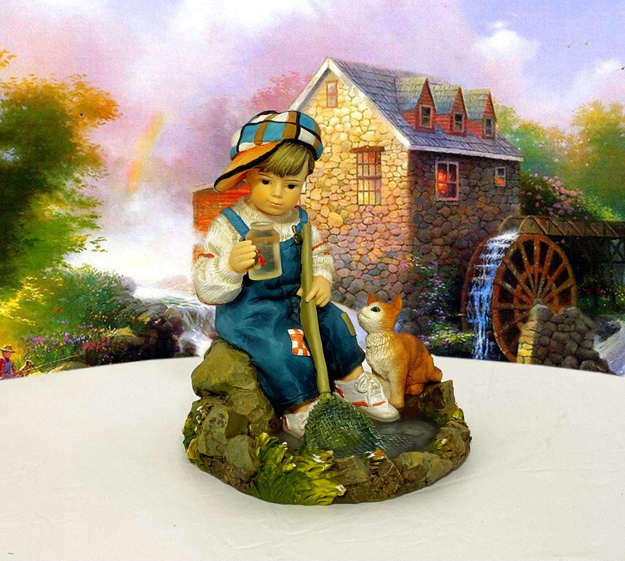Collection of Christine Haworth Art Figurines A Good Catch