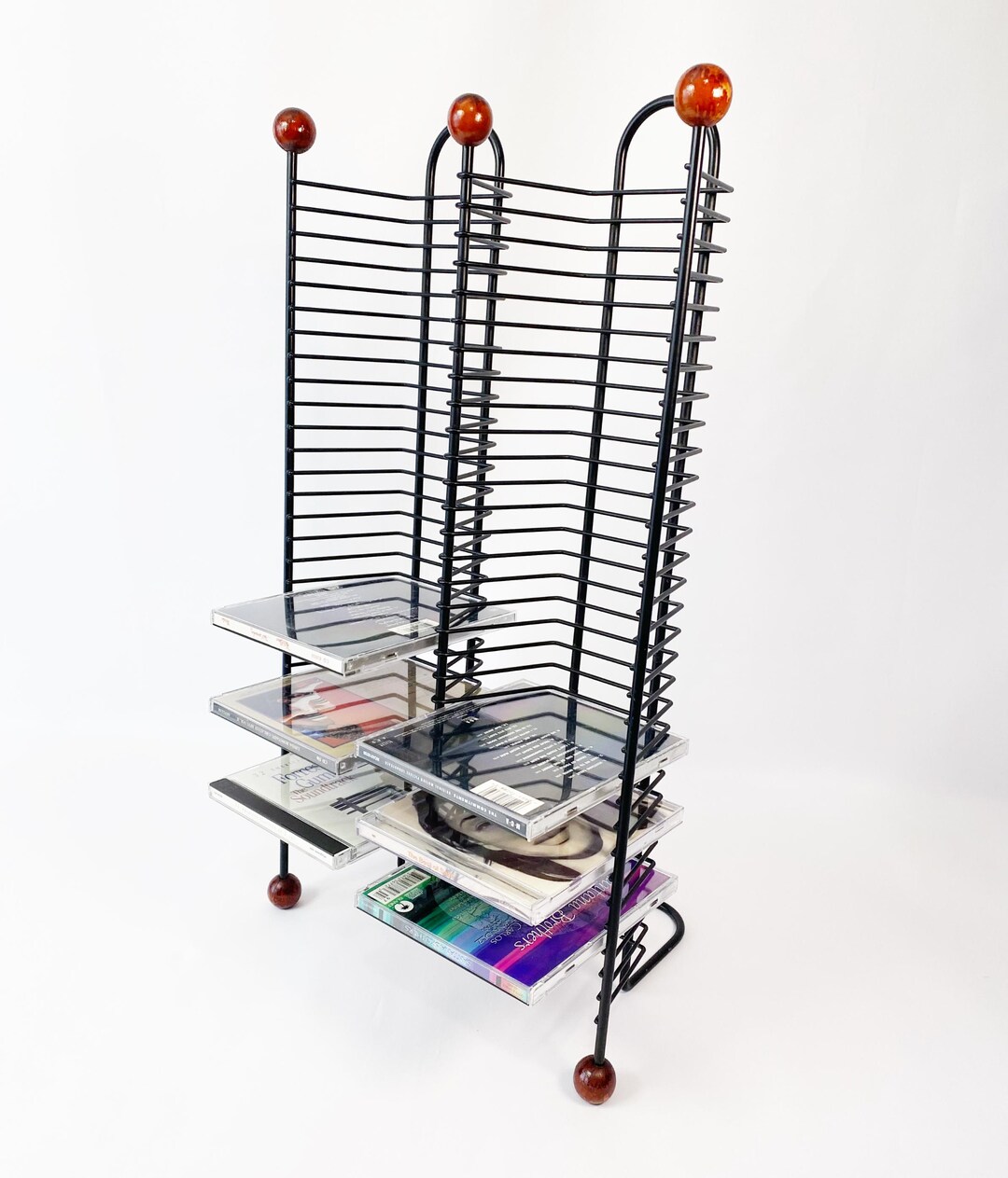 希少 ヴィンテージ l Wire CDラック CDタワー 114cm 希少 ヴィンテージ Metal Wire CDラック CDタワー 114cm - メルカリ