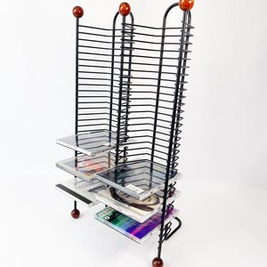 Vintage IKEA CD Storage Rack, Vintage Ikea Vink 20-cd Holder