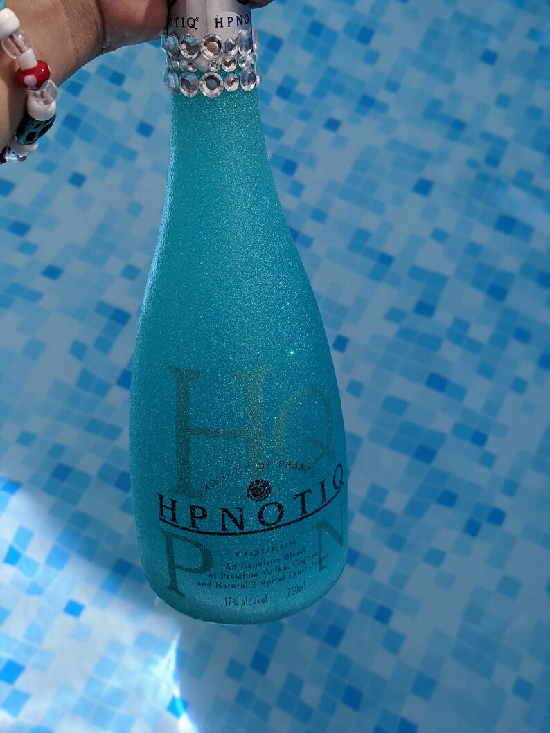 Custom Glitter Liquor Bottles Etsy