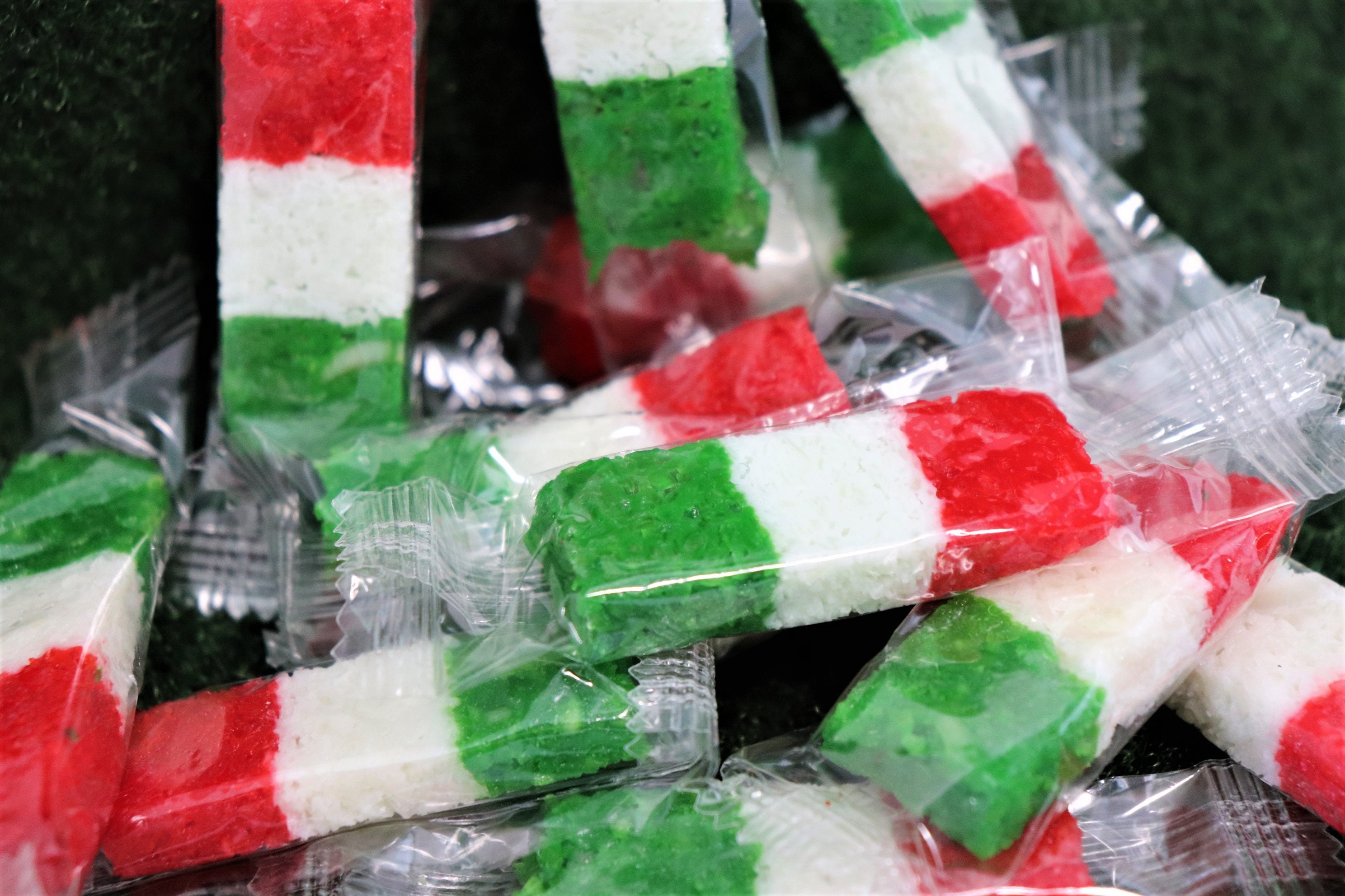 Mini Coconut Candy Bar Mexican Candy Mexican Flag Candy Etsy