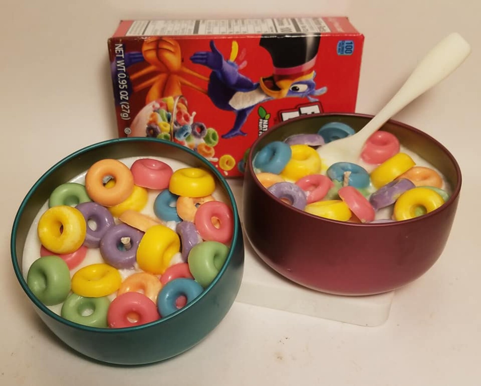 Fruit Round Cereal Embeds or Melts Like Fruit Loops Etsy