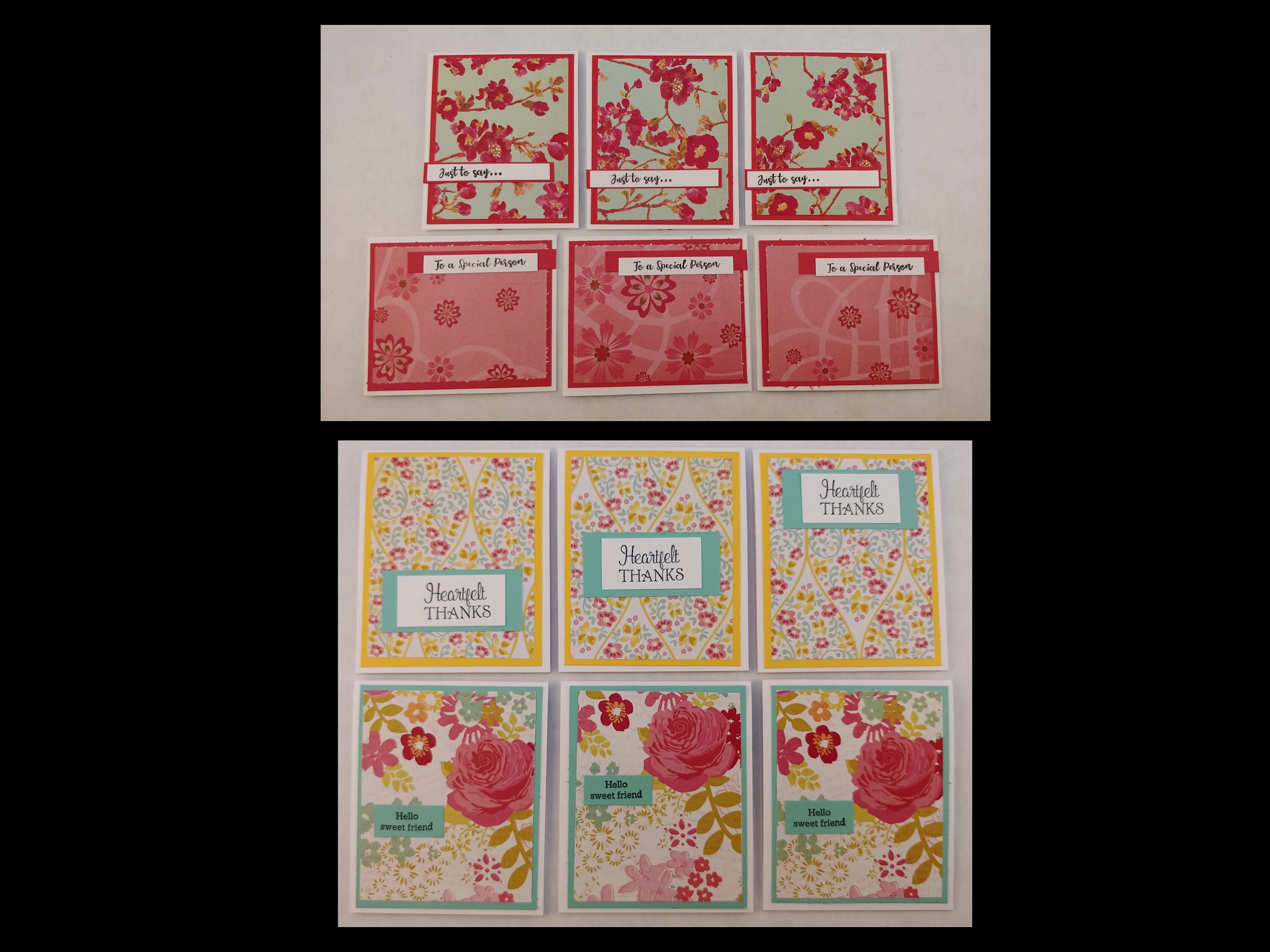 Sets of Mini Greeting Cards / Handmade Cards for Any & Every Etsy