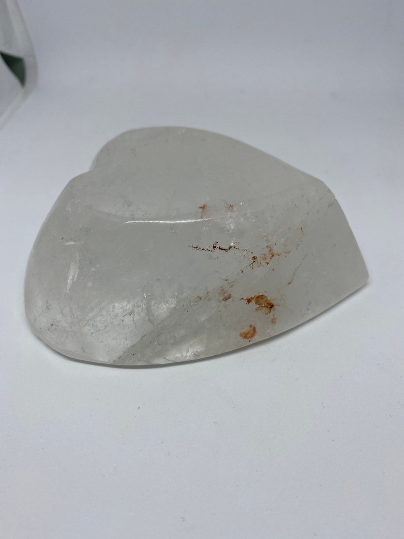 Clear Quartz Heart Bowl Reiki-Charged