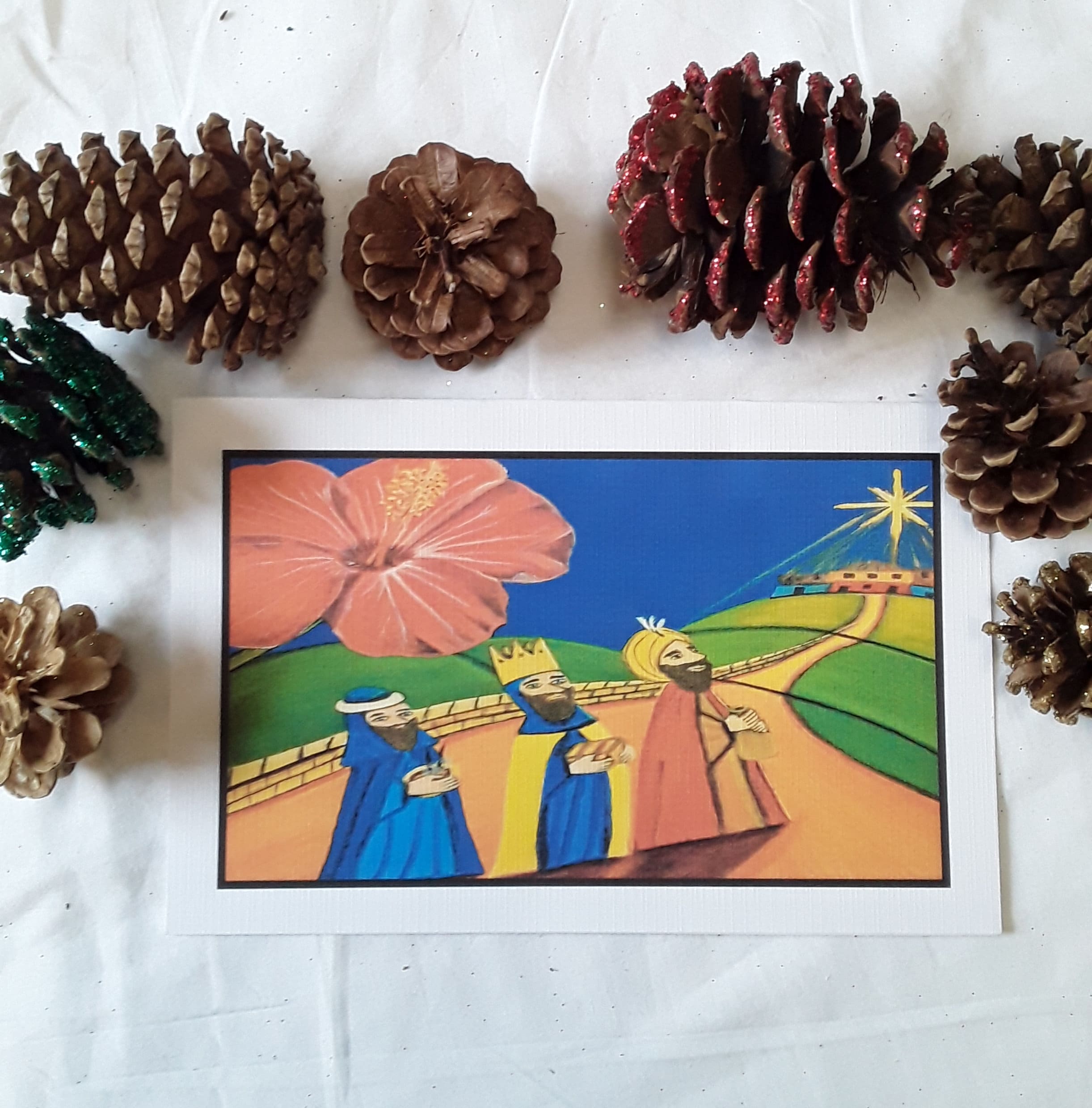 Puerto Rico Coqui Art/ Puerto Rican Christmas Greeting Cards/ Three ...