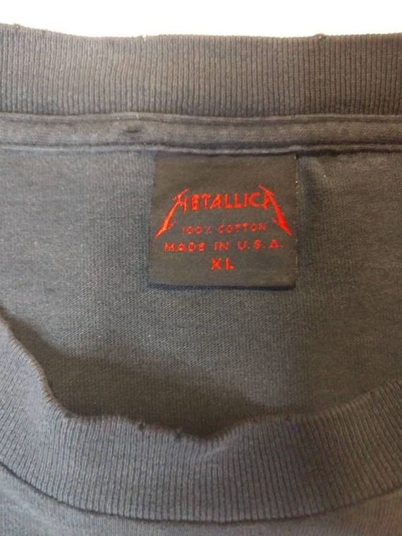 Metallica, Black Album Historic Tour Dates T-Shir… - image 5