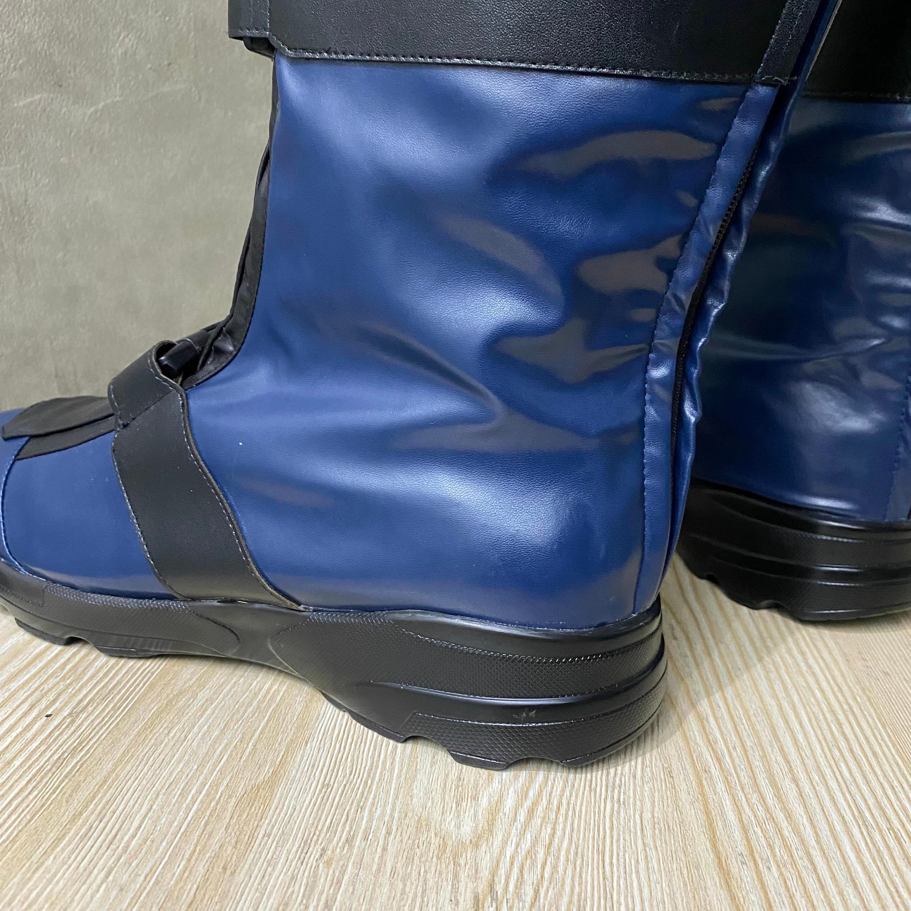 Deadpool 3 Wolverine Cosplay Shoes Men Boots Blue Ver. - Etsy display picture 1