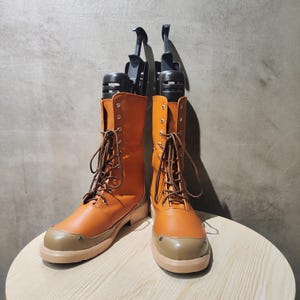 Trigun Stampede Vash Cosplay Shoes Men Boots