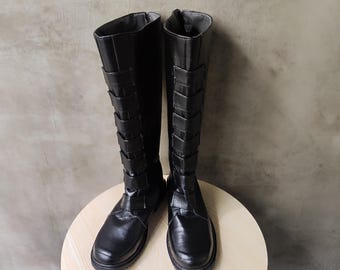 Custom Made Qui Gon Jinn Cosplay Shoes Men Boots