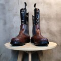 The Mandalorian Cosplay Shoes Men Boots Custom Made