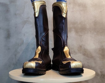 Avengers Infinity War Thanos Cosplay Shoes Men Boots Custom Made