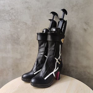 Honkai Star Rail Kafka Cosplay Shoes Women Boots Custom Made