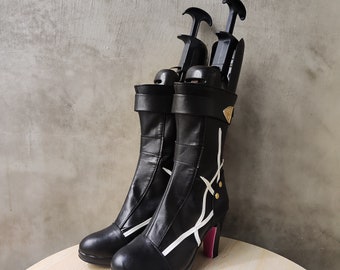 Honkai Star Rail Kafka Cosplay zapatos mujeres botas hechas a medida