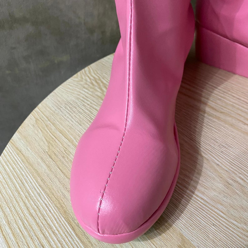 無敵のアトム イヴ コスプレシューズ レディースブーツ 画像 5