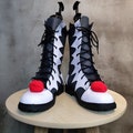 Pennywise Shoes The Dancing Clown IT Halloween Cosplay Boots