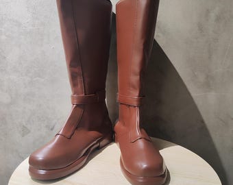 Botas de cosplay de Obi Wan Kenobi para hombre hechas a medida